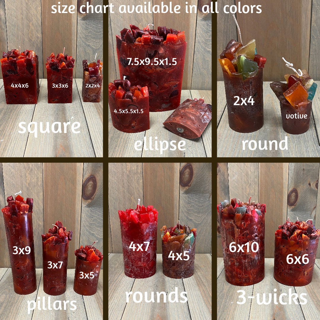 Candy Apple Red Relaxing Scented Pillar Candle