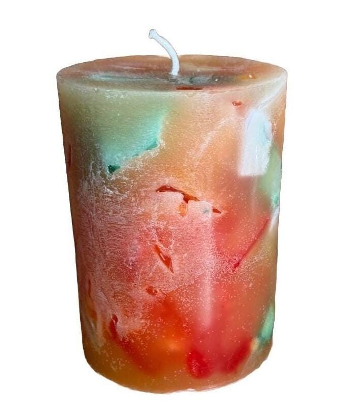 Refreshing Mango Pineapple Tropical Scented Candle