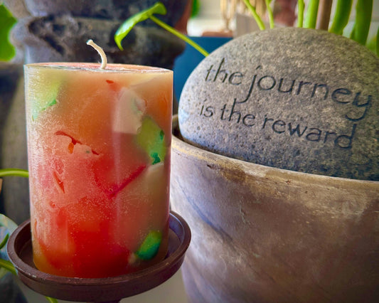 Refreshing Mango Pineapple Tropical Scented Candle