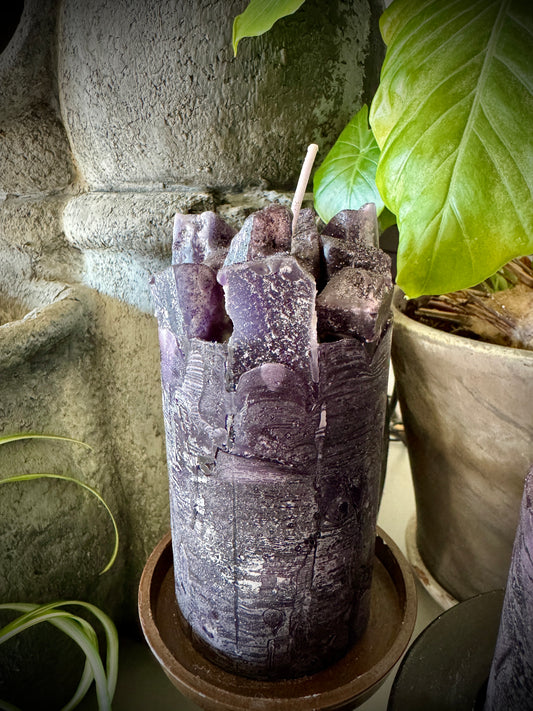 Midnight Dreams Ginger Scented Pillar Candle