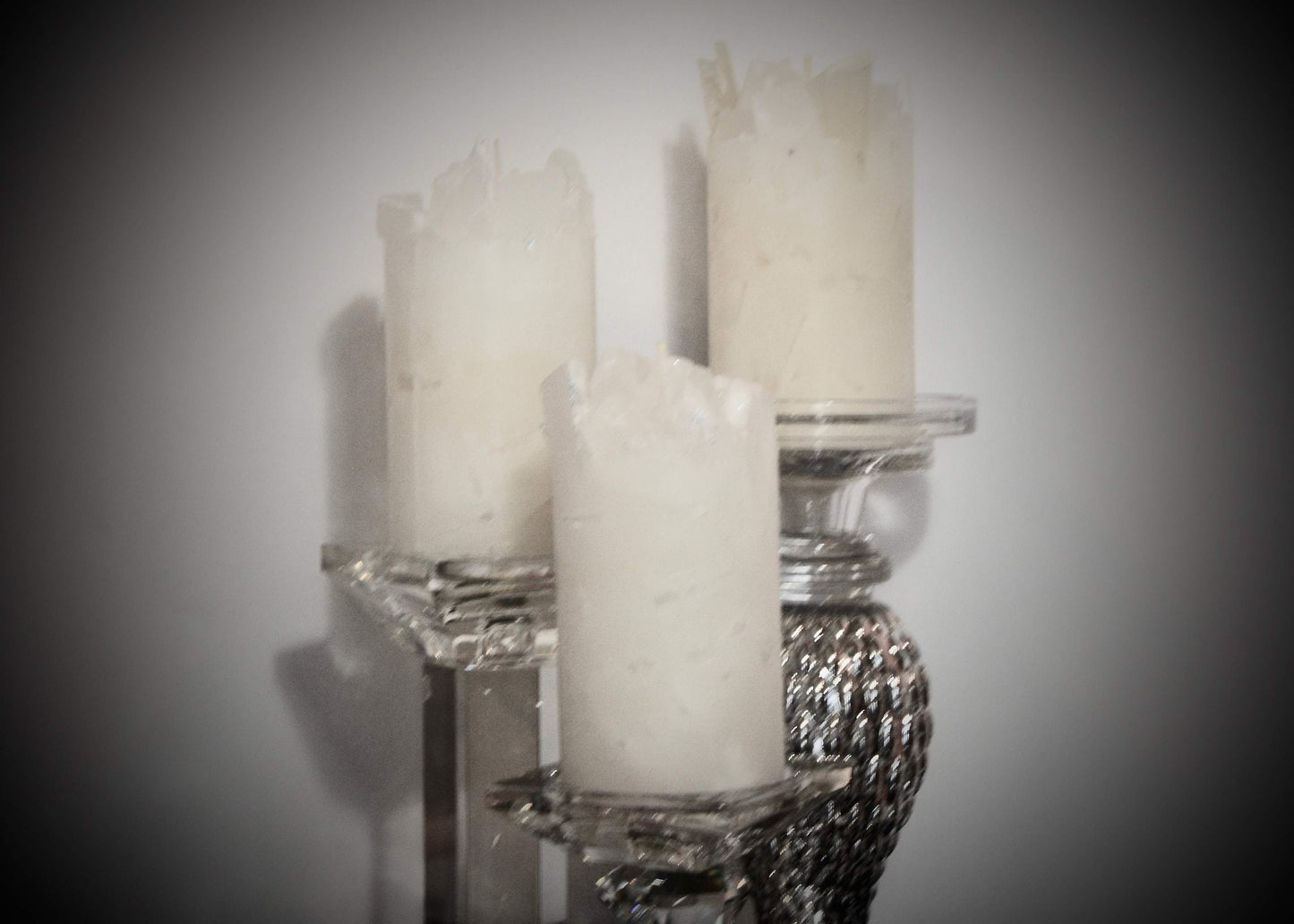 Blizzard White Spruce Scented Pillar Candle